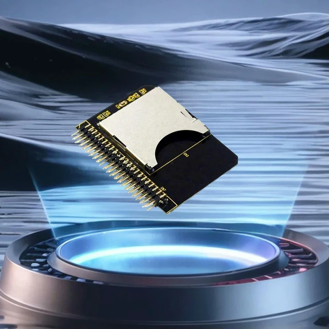 Alt view image 2 of 3 - SD Card To IDE 2.5 Inch 44 Pin Adapter Card SSD Memory Card SSD Expansion Board for Laptop PC
