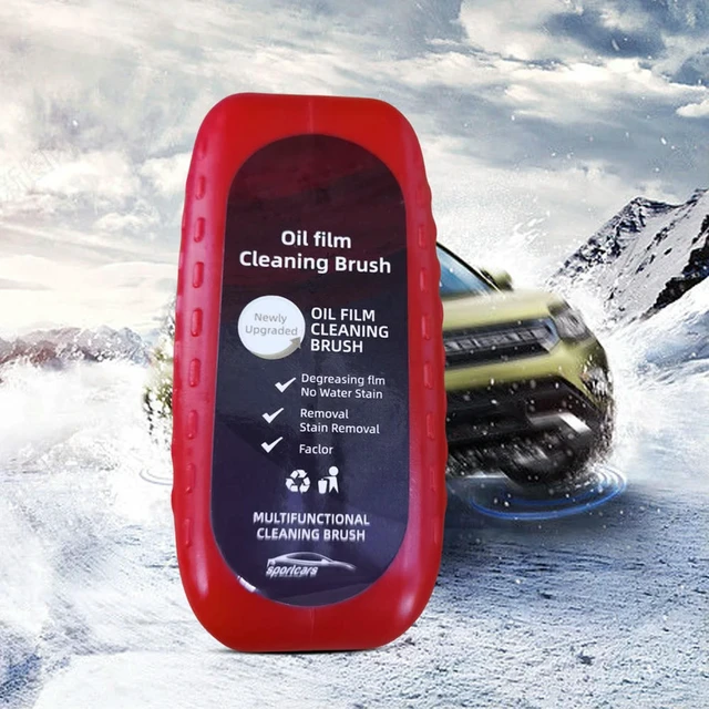 Alt view image 2 of 3 - Windshield Oil Film Cleaner Car Windshield Cleaner Removes Dirt Glass Polishing Agent Powerful Windshield Oil Film Stain Removal