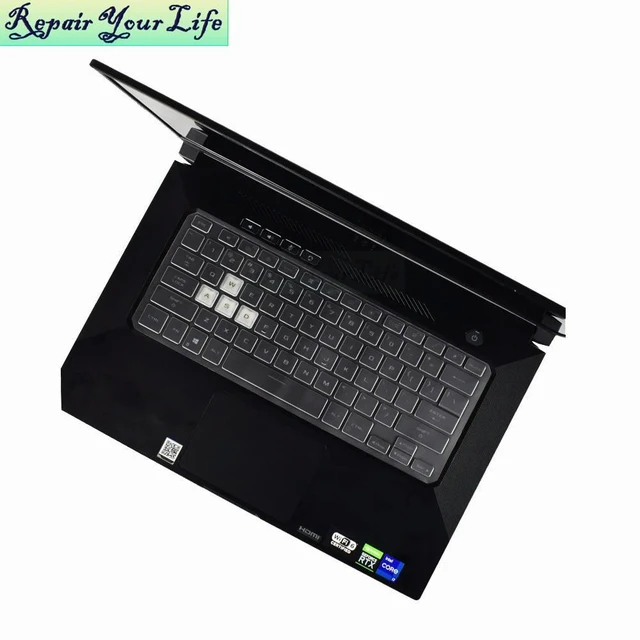 Alt view image 2 of 3 - 2021 Laptop Keyboard Cover Clear TPU for TUF Air FX516 FX516P F15 FA516 FX516PE FX516PM PC Anti Dust Skin Protector Covers
