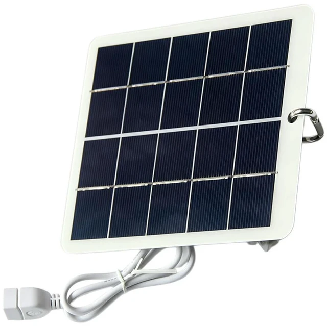 Main image of Solar Panel Charger 3W 5V USB Polysilicon 20.5% Efficiency Outdoor Camping Power Supply