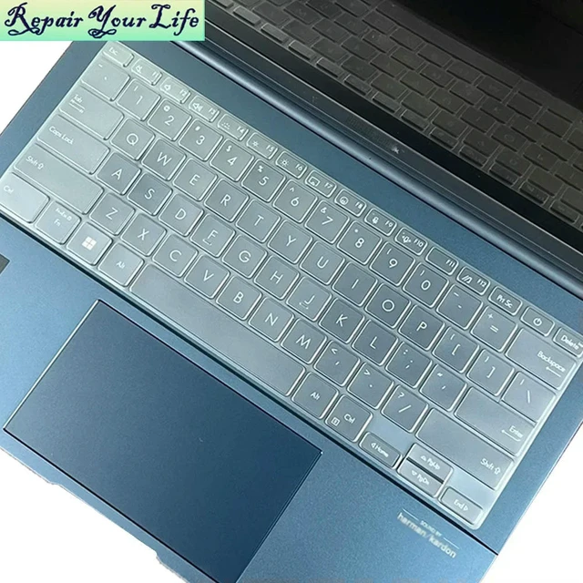 Alt view image 2 of 3 - Laptop Keyboard Dust Cover For Zenbook 14 OLED UX3405MA UX3405 UX3405MA-PZ075W 2024 TPU Clear Teclado Skin Protector