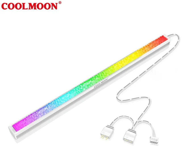 Main image of ARGB LED Strip Light 5V 3Pin/Small 4Pin Diamond Magnetic DIY Lamp for PC Case