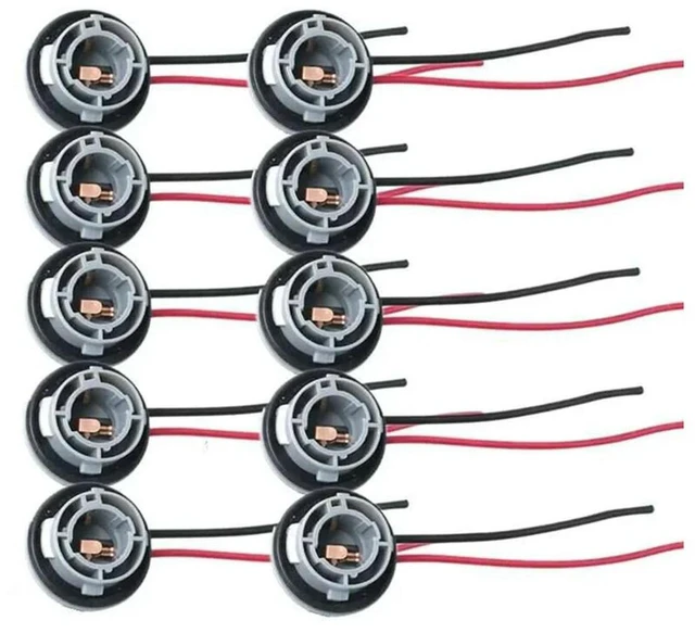 Main image of Auto Led Light Car Light Base 10X 1156 382 BA15S P21W Adapter Bulb Socket Connector Lamp Holder