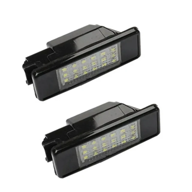 Alt view image 2 of 3 - LED Number License Plate Light Lamp For Citroen C2 C3 C5 C5 C6 C8 For 106 1007 207CC 307 308 3008 406 508