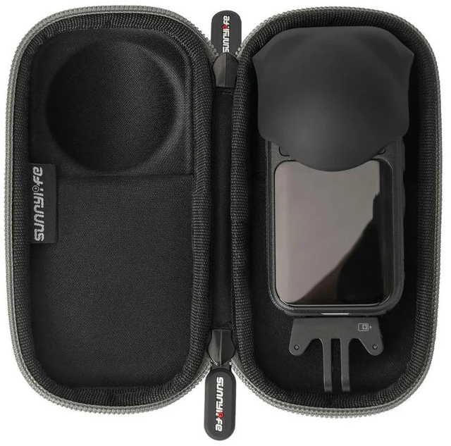 Main image of For Insta 360 X6 Anti-scratch Travel Mini Camera Bags Wiith Clip For Camera Body Protection Accessories