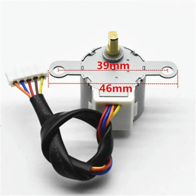 Alt view image 3 of 3 - DC 12V 24BYJ48 Is Suitable For AUX Air Conditioner Hanging Swing Blade Sweep Motor 15cm Wind Guide Motor
