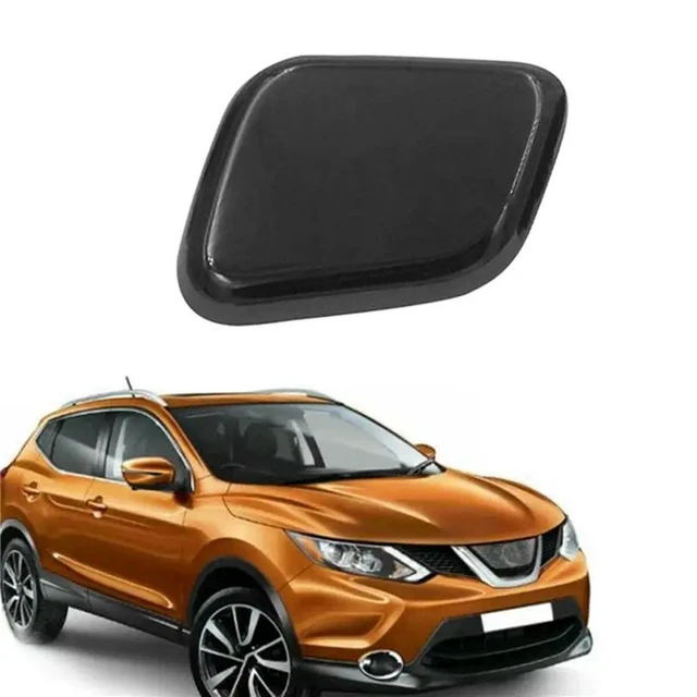Alt view image 2 of 3 - 2X Car Left Front Headlight Washer Nozzle Headlight Spray Cover For Nissan Qashqai J11 2014+ 28658-4Emxx 28659-4Emxx