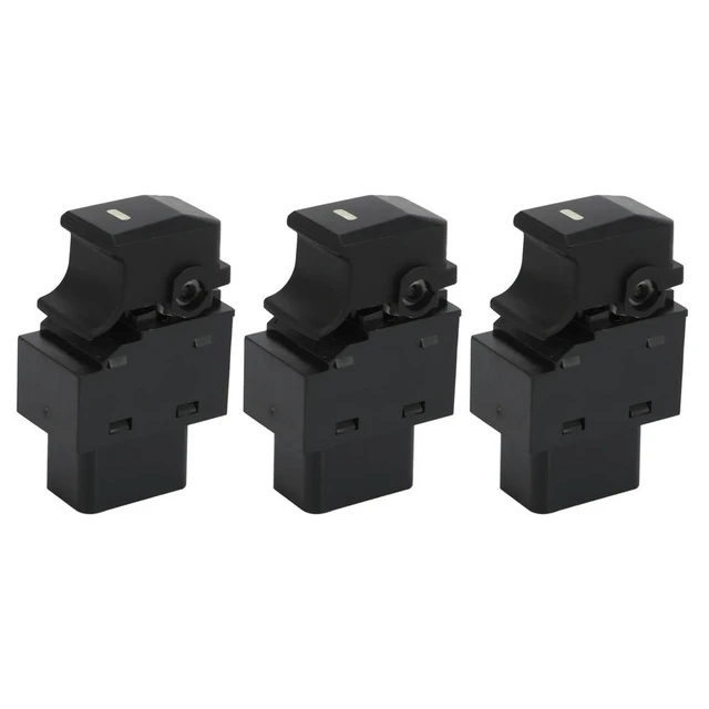 Alt view image 3 of 3 - 3X Car Window Control Switch Button Window Lifter Switches For Kia Sportage Door 2011-2015 93575-1H000 369510-1000