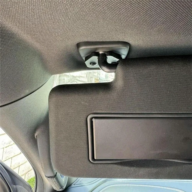 Alt view image 2 of 3 - Sun Visor Repair Kit For Dodge RAM 1500 2019-2023 Aluminum Sun Visor Clip Fix Replacement Accessories