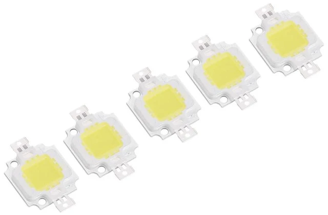 Main image of 40PCS 10W LED Pure White High Power 1100LM LED Lamp SMD Chip Light Bulb DC 9-12V