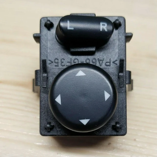 Alt view image 3 of 3 - 15829700SR Rearview Mirror Control Button For 2008 2009 2010-2017 Freightliner Cascadia DTL15829700 901-5202