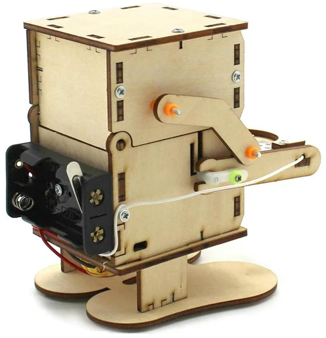 Main image of Robot Eating DIY Model Teaching Learning STEM Project for Students Kids