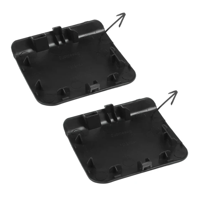 Alt view image 3 of 3 - 2X Car Front Bumper Tow Hook Cover Cap For Nissan Micra K14 2014-2016 622A0-3HN0H