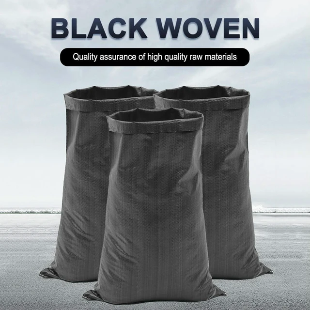 Alt view image 3 of 3 - 5/10pcs Flood Control Woven Sand Bag Multi-purpose Sand Bag for Flood Control Natural Disaster Rescue Equipment