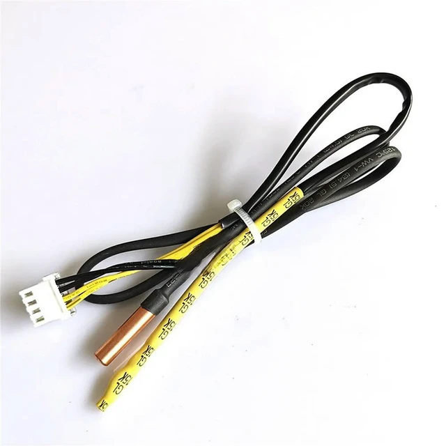 Alt view image 3 of 3 - 26cm 46cm Air Conditioner Tube Sensor for GREE Air Conditioner Probe Copper Head Rubber Head Conditioner Temperature Sensor
