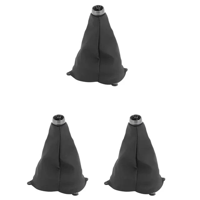 Alt view image 2 of 3 - 3X Car Manual Leather Gear Shifting Dust Boot For Honda Civic Si 2006 2007 2008 2009 2010 2011