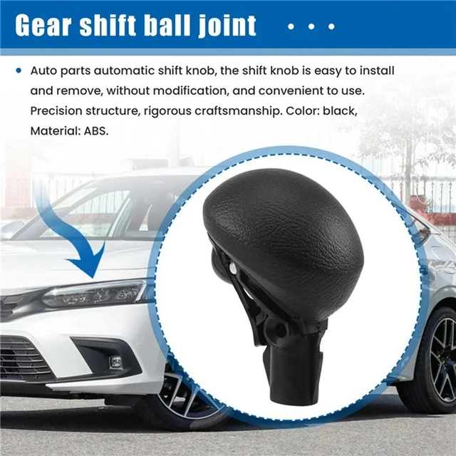 Alt view image 2 of 3 - 2Pcs 54130-SNA-A81 Car Gear Shift Knob Head Lever ABS For Honda Civic 2006 2007 2008 2009 2010 2011 Accessories