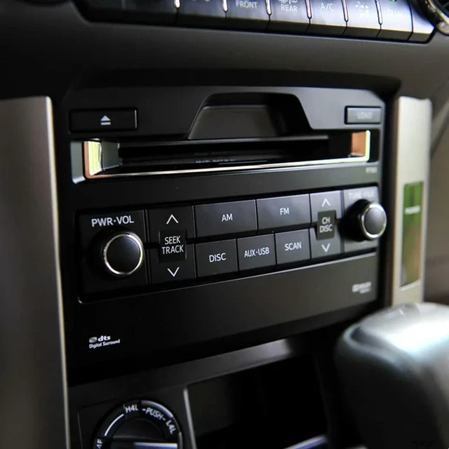 Alt view image 2 of 3 - Accessories For Toyota Prado LC150 2010-2017 CD Radio Audio Volume Control Knob 90010-22073