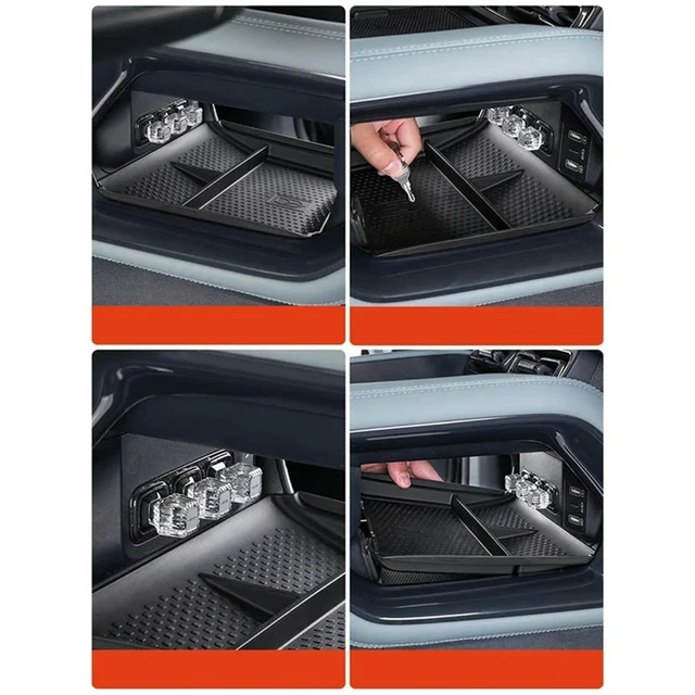 Alt view image 3 of 3 - For BYD Leopard 5 Box For BYD Leopard 5 Lower Center Box Mat Car Accessories