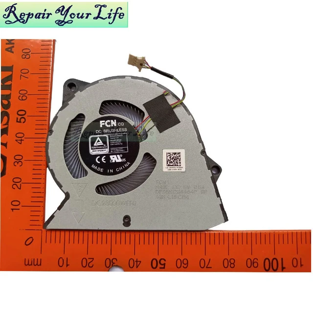 Alt view image 3 of 3 - RFF51 Computer Cooling Fans For Vostro 3420 3250 3510 for Inspiron 3511 3515 0RFF51 Processor Cooler Radiator DC28000WFF0