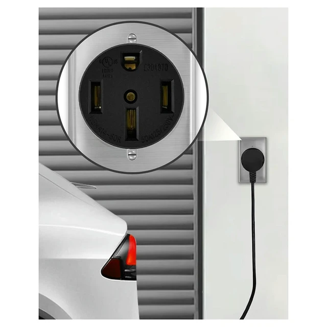 Alt view image 2 of 3 - NEMA14-50 Outlet By Industrial Grade for Even Safer,No Overheating or Melting, EV Charging 50Amp 125/250V Receptacle