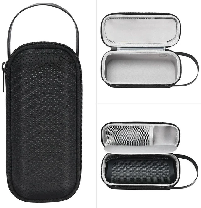 Alt view image 3 of 3 - Speaker Carrying Case Anti-scratch ligent Speakers Bags Shockproof Accessories for JBL TUNER 2 FM/FLIP ESSENTIAL 2