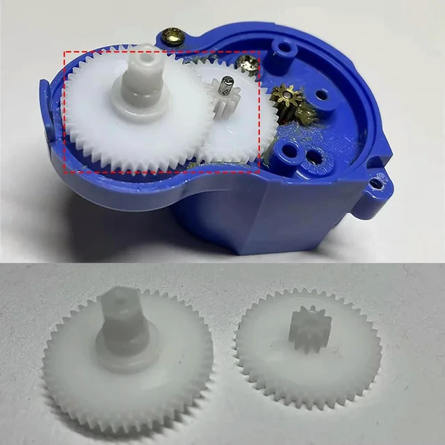 Main image of 2PCS Upgraded Motor Gear for irobot 5 6 7 Series Vacuum Cleaner Side Brush Gear Robot Parts