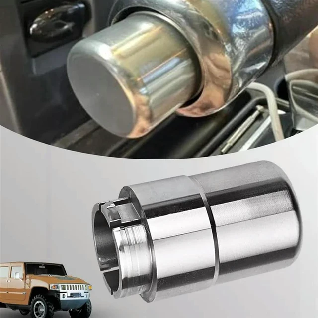 Alt view image 2 of 3 - Car Transmission Shifter Button For Hummer H2 H2 SUT 2003-2007 Gear Shift Handle Knob