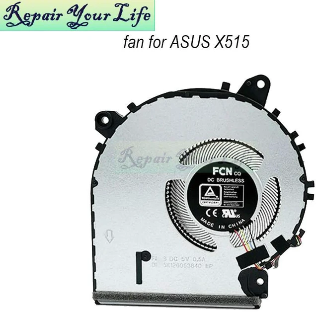 Alt view image 2 of 3 - Laptop CPU Cooling Fans for VivoBook X415 X415EA-EB950 X415ep x415ja CPU Cooler Radiator fan 13NB0SQ0T02011 13N1-CQM0101