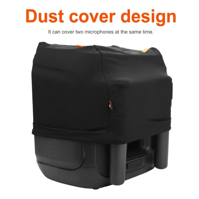 Alt view image 3 of 3 - Stretchable Speaker Slip Sleeve with Elastic Band Scratch Resistant Speaker Protective Case for JBL Party Box Encore 2 Speaker