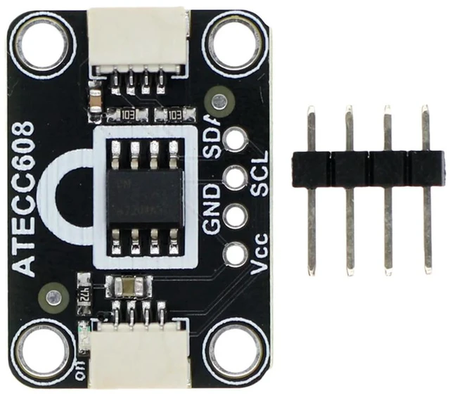 Main image of ATECC608 I2C Power Strip Key Memory Module 2.0V-5.5V Cryptographic Key Memory Module Compatible with STEMMA QT/Qwiic for