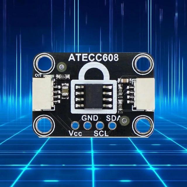 Alt view image 3 of 3 - ATECC608 I2C Power Strip Key Memory Module 2.0V-5.5V Cryptographic Key Memory Module Compatible with STEMMA QT/Qwiic for
