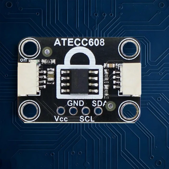 Alt view image 2 of 3 - ATECC608 I2C Power Strip Key Memory Module 2.0V-5.5V Cryptographic Key Memory Module Compatible with STEMMA QT/Qwiic for