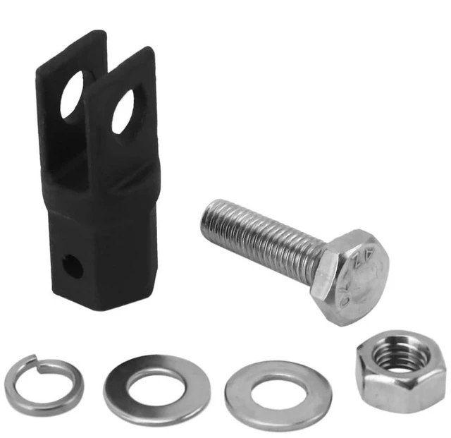 Alt view image 3 of 3 - 2X Scissor Jack Adaptor 1/2 Inch For Use With 1/2 Inch Drive Or Impact Wrench Tools IJA001