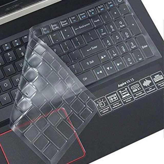 Alt view image 3 of 3 - Clear Keyboard Covers for Predator Helios 300 PH317 52 PH315 51 G3 571 572 TPU keyboards cover protector film Dust proof