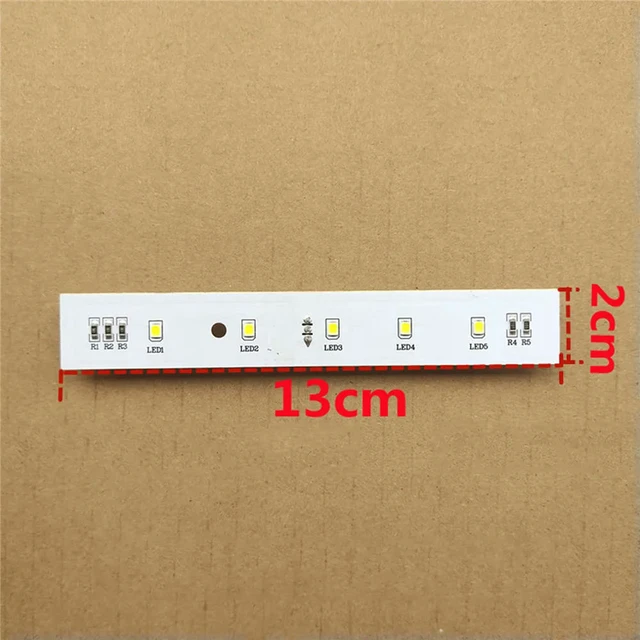 Alt view image 2 of 3 - LED Light Board for Midea Refrigerator Light Driver Integrated BCD-536WKM 17431000000072 Fridge LED PCB Board Bar