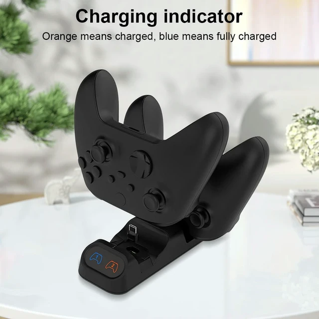 Alt view image 2 of 3 - For Switch Pro Charging Dock Type-C Controller Dock Station Holder with Charging Indicator Charger Stand for /Xbox Series S/X