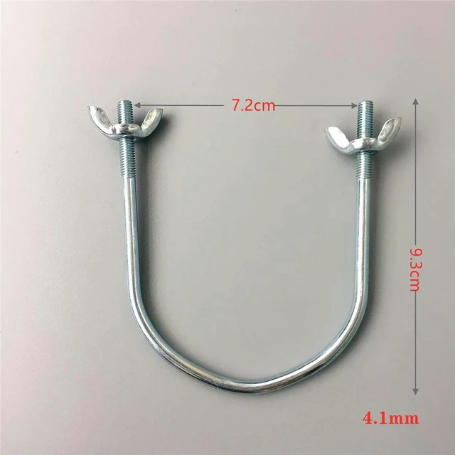 Main image of U-shaped Screw Electric Oil Heater Parts Replacement Wheel Holder Gimbal Caster Bracket for NY2513-17EW/HY22D