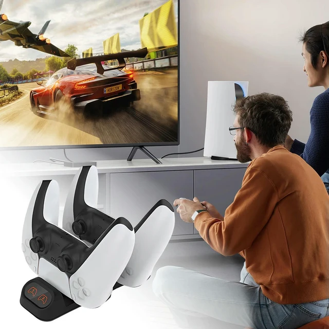 Alt view image 3 of 3 - For Switch Pro Charging Dock Type-C Controller Dock Station Holder with Charging Indicator Charger Stand for /Xbox Series S/X