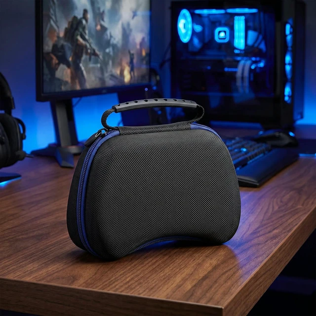 Alt view image 3 of 3 - EVA Universal Controller Carrying Case Fits for Steam Controller 2026 Accessories Bag Dustproof Lightweight