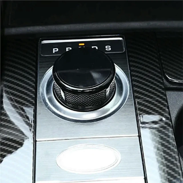 Alt view image 3 of 3 - Rotary Shift Lever Knob For Range Rover Evoque Velar SV 2017-2023 Gear Shifter Cap For Land Rover Discovery Black