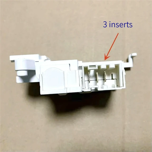 Alt view image 3 of 3 - Electronic Door Lock Switch Accessories for Meling Drum Washing Machine Door Lock MG90-15520BG/BHG