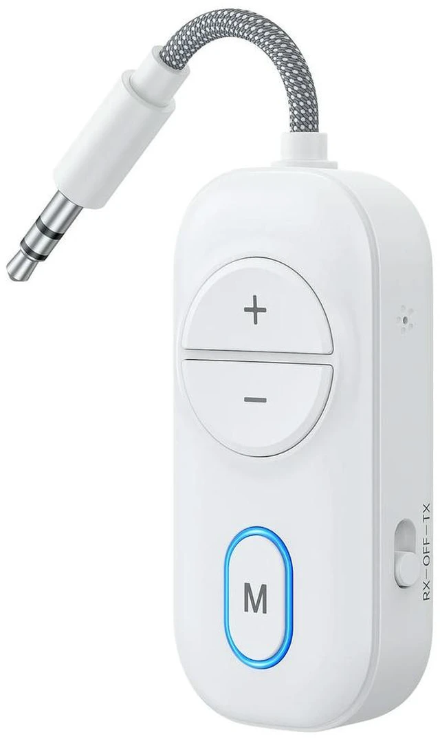 Main image of BT 5.5 2-in-1 Audio Adapter 3.5mm AUX Jack BT Audio Adapter USB-C Charging Plug and Play for Airplane Travel Essentials
