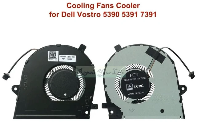 Alt view image 2 of 3 - Computer Cooling Fans Cooler for Vostro 5390 5391 7391 Laptop Cooling CPU Fan CN-0TCV60 TCV60 DFS5K12214161J 023.100FA.0011