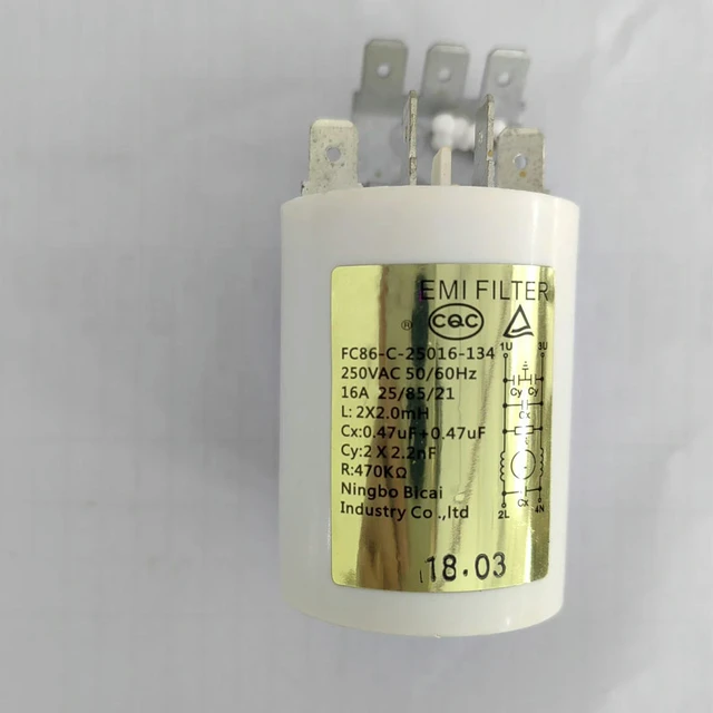 Alt view image 3 of 3 - For Little Swan EMI Power Filter Washer Spare Interference Suppressor For Drum Washing Machine Repair Parts Type B