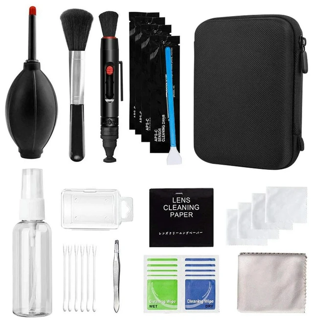 Main image of 47pcs Dust Cleaner Camera Cleaning Lens Pen Brush Kit Camera Cleaner Kits DSLR Lens Digital Sensor Cleaning with Brush