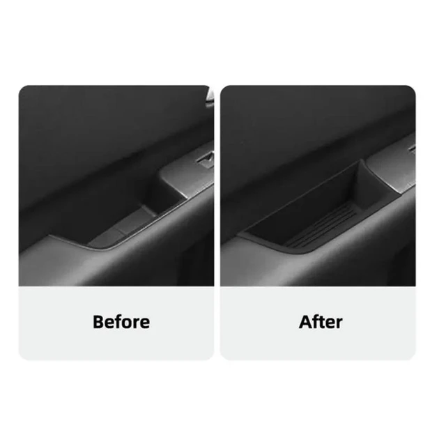 Alt view image 2 of 3 - For Honda Freed 2024 RHD Car Door Armrest Handle Silicone Box For Interior Accessories