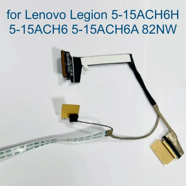 Alt view image 3 of 3 - HY560 LCD EDP Cable for Legion 5-15ACH6H 5-15ACH6 15ACH6A 82JU 82JW 82NW LVDS Flex Computer Cables Upgrade 0.5 40p 120hz