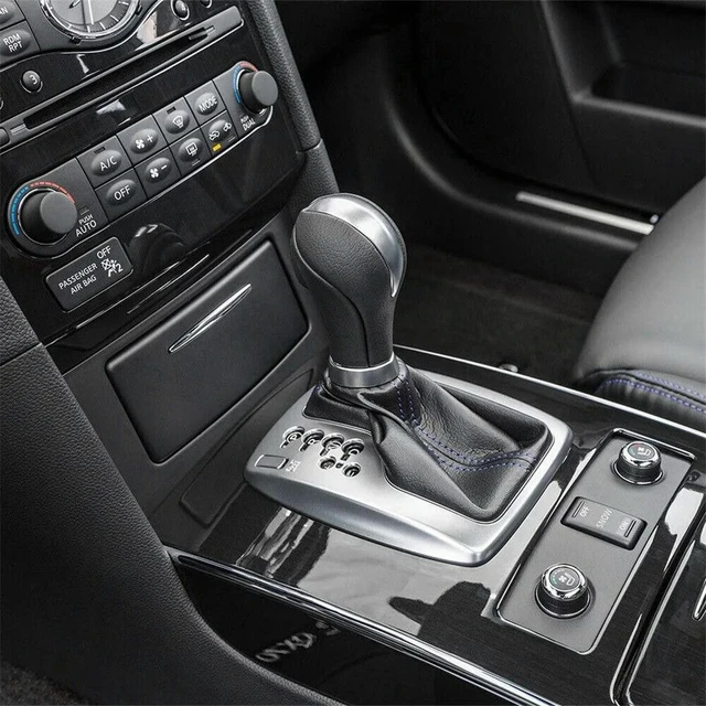 Alt view image 3 of 3 - 34910-JK03A Gear Shift Knob For Nissan Infiniti QX56 G25 G37 FX37 EX37 QX70 Q60 QX50 Parts Kits Black