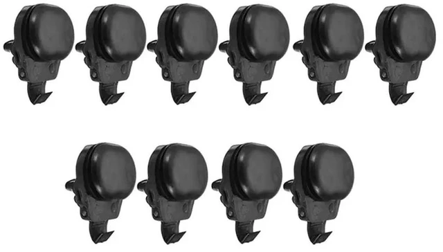 Main image of 10X Car Door Window Glass Lock Buckle For Pajero Montero V31 V32 V33 V43 V45 Mb416320 Mb416322